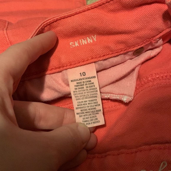 Coral AE Jeans - Skinny - Picture 3 of 3